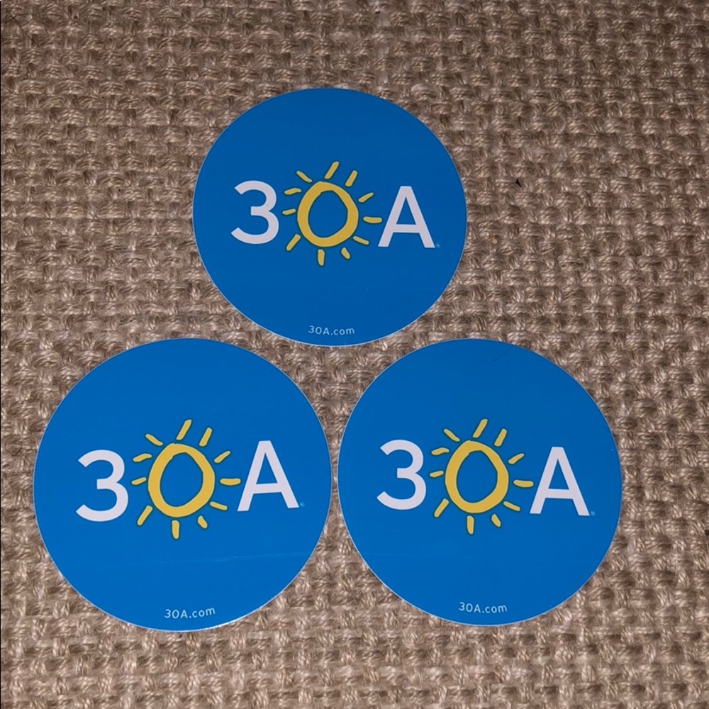 30A stickers